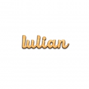  Decor nume Iulian debitat laser